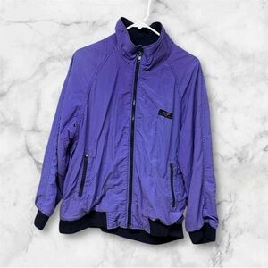 Vintage American Weekend Purple Zip-Up Jacket size medium
